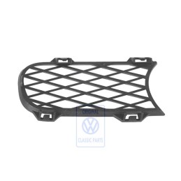 Original VW Ornamental Grille Satin Black - 7L6853684A 9B9