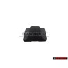 Original VW Coat Hook Black - 3A0857637 2AQ