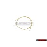 Original VW 1 Set Single Wires Each With 2 Gold-Plated Contacts - 000979008EA