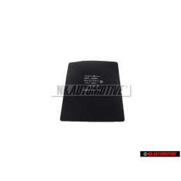 Original VW Insert For Stowage Compartment Black - 5C6863328A 3A8