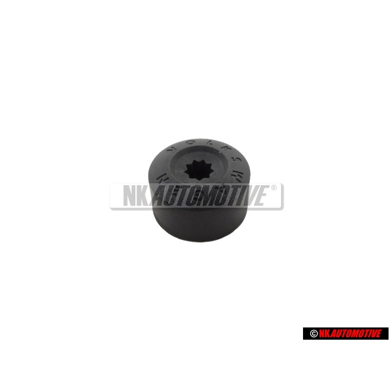 Original VW Cap - Wheel Bolt Satin Black - 7M3601173 01C