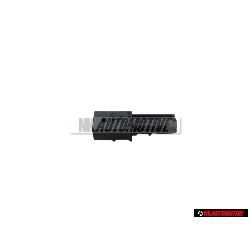 Original VW Flat Connector Housing With Contact Locking Mechanism - 8E0972763