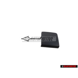 Original Audi Cover For Towing Eye Dark Chrome Matt - 81A807441B RU6