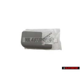 Original Audi Cover Cap Light Platinum Grey - 8E0864510 E59