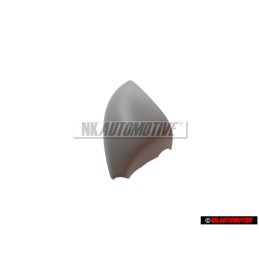 Original Skoda Cover Cap Pearl Grey - 7L0858547 Y20