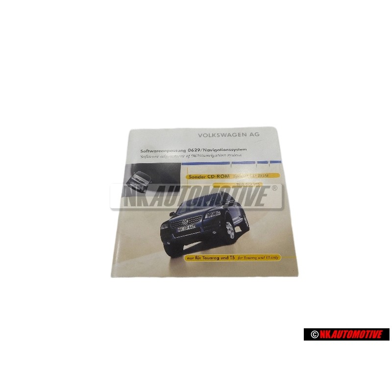 Original VW Cd-Rom For Software Adaptation - 7H0919915