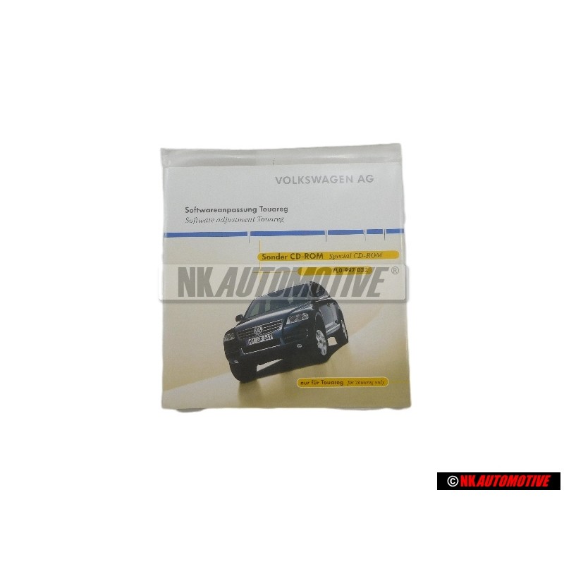 Original VW Cd-Rom For Software Adaptation - 7L0997032