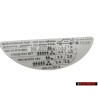 Original VW Data Plate For Tyre Pressure - 6N0010281K