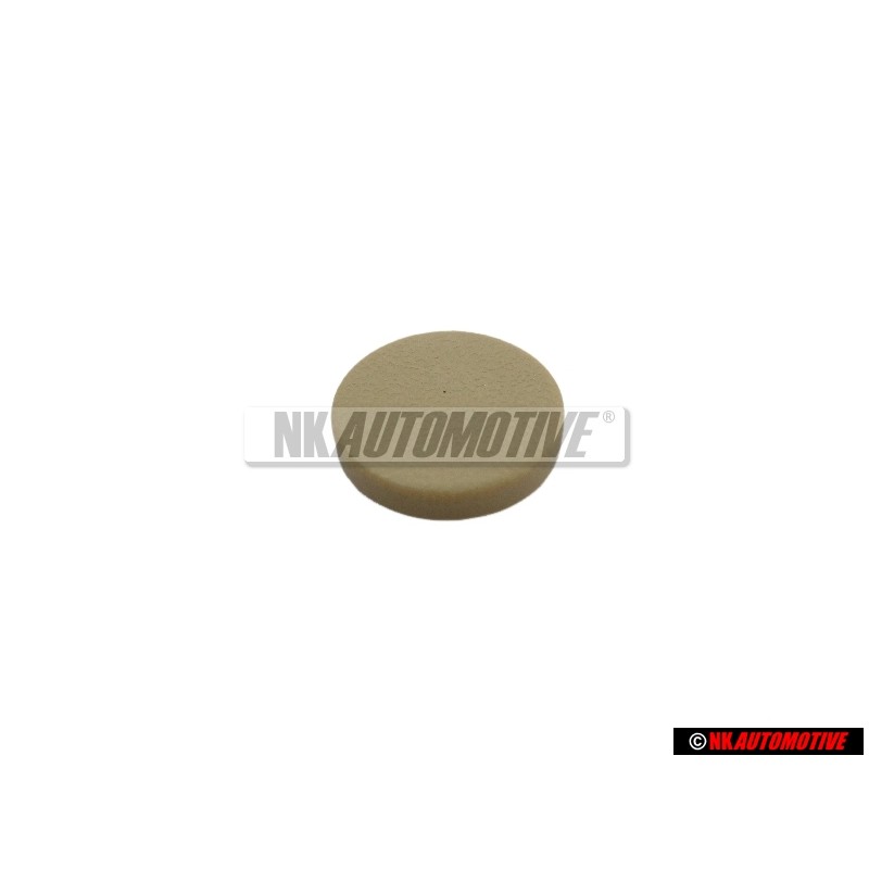 Original VW Cover Cap Cream Beige - 895857621 3PT