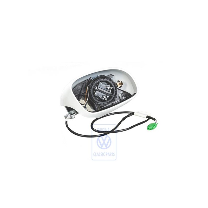 Original VW Exterior Mirror Mounting With Electric Adj. 
