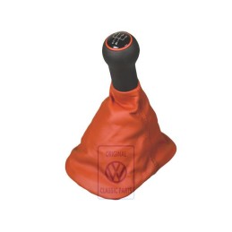 Original VW Gearstick Knob With Boot For Gearstick Leather - 1J0711113AAHCH