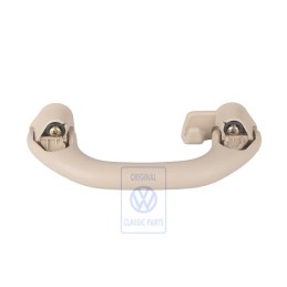 Original VW Grab Handle, Folding With Coat Hook Light Beige - 1J0857607N 8YS