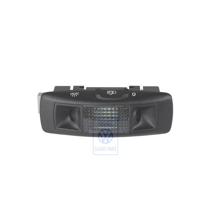 Original VW Reading Light With Ultrasonic Sensor Satin Black - 1J0951171E B41