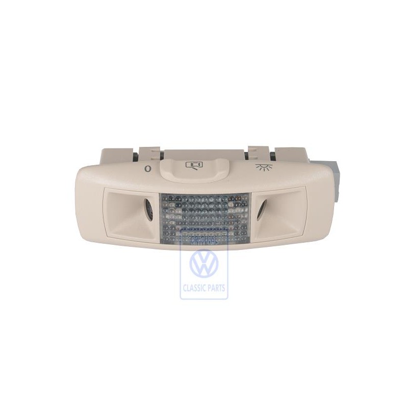 Original VW Reading Light With Ultrasonic Sensor Light Beige - 1J0951172F 8YS
