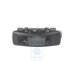 Original VW Reading Light With Ultrasonic Sensor Satin Black - 1J0951172F B41