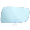 Original VW Mirror Glass (Flat) Heated With Carrier Plate - 1J1857521D