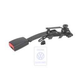 Original VW Belt Latch With Warning Contact Light Beige Fire - 1J4858472J FCN