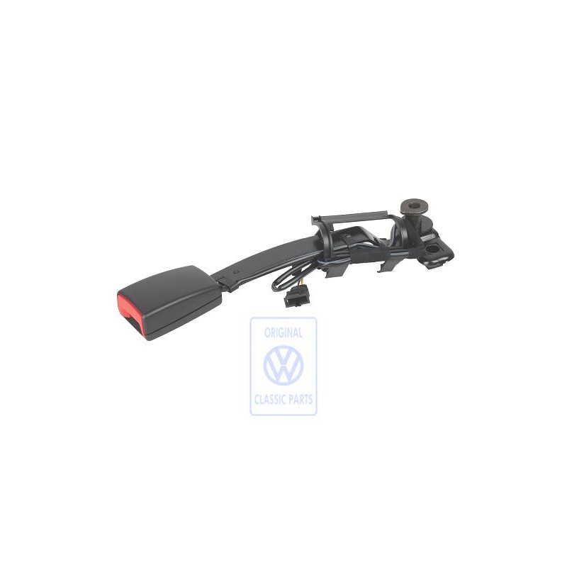 Original VW Belt Latch With Warning Contact Light Beige Fire - 1J4858472J FCN
