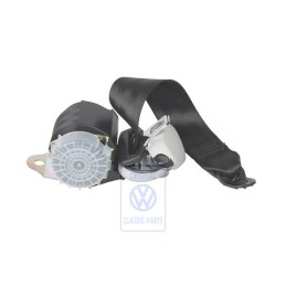 Original VW Three-Point Seat Belt With Inertia Reel Black - 1J9857806D HCP