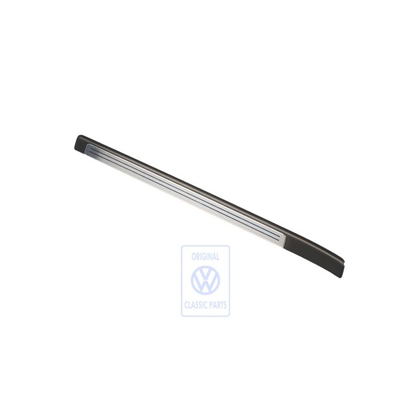 Original VW Sill Trim Strip Satin Black/Brushed Alum - 1K4853538A SUB