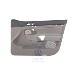 Original VW Door Trim Leatherette Titanium Black Macchiato - 1K4867012DDWBN
