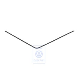 Original VW Trim Strip For Wind- Screen Satin Black - 321853306A 01C