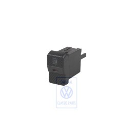 Original VW Switch For Heated Rear Window Satin Black - 357959621 01C
