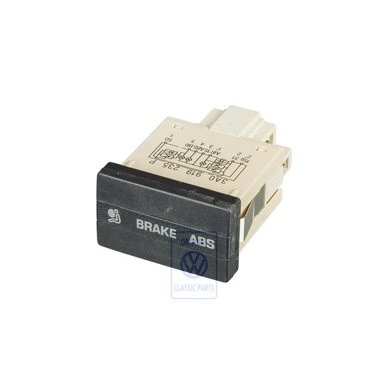 Original VW Control Lamp For Airbag And Dual-Circ Br.And Handbrake - 3A0919235P