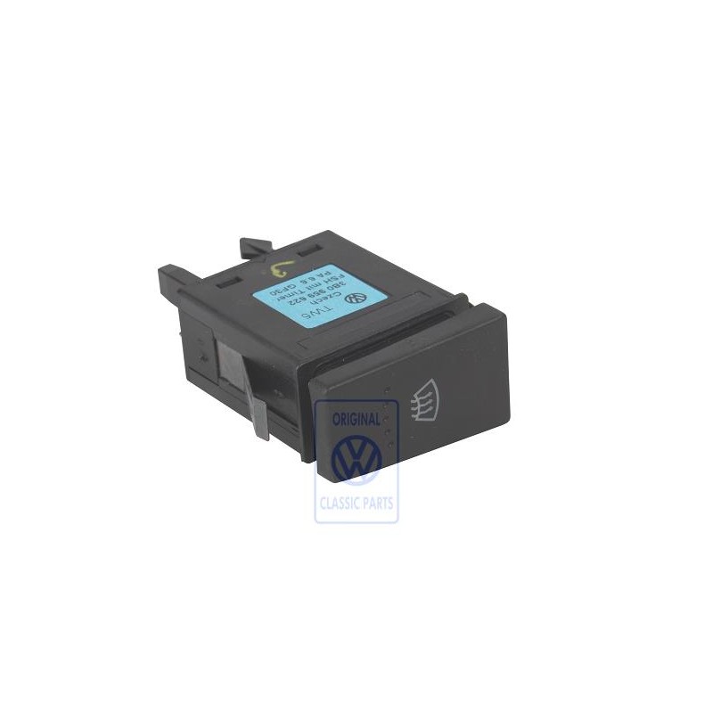 Original VW Switch With Timer For Heated Front Window - 3B0959622 01C