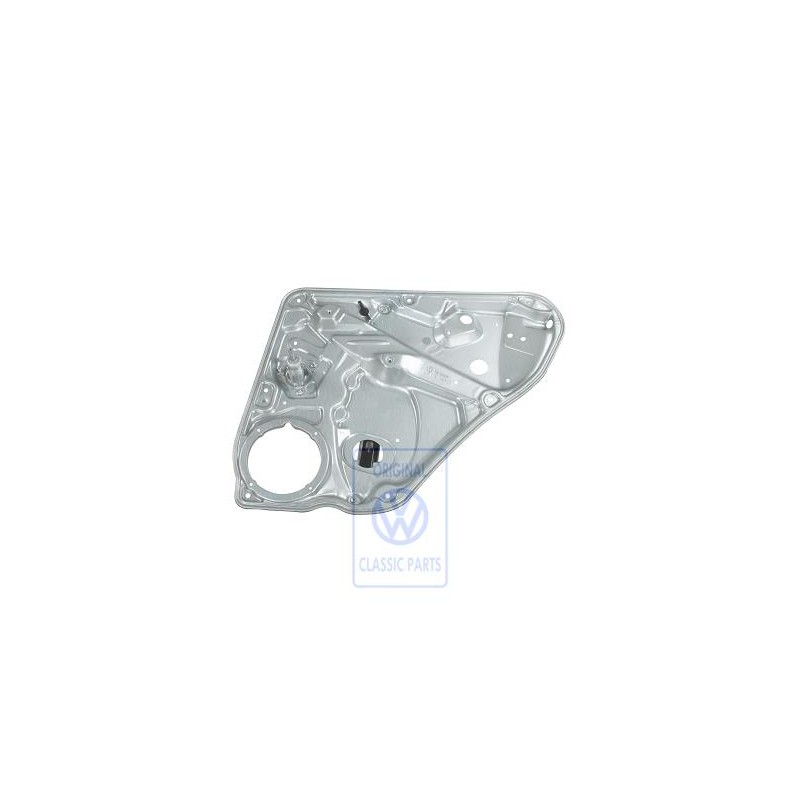 Original VW Mounting For Door Components With Window Regulator - 3B5839656C