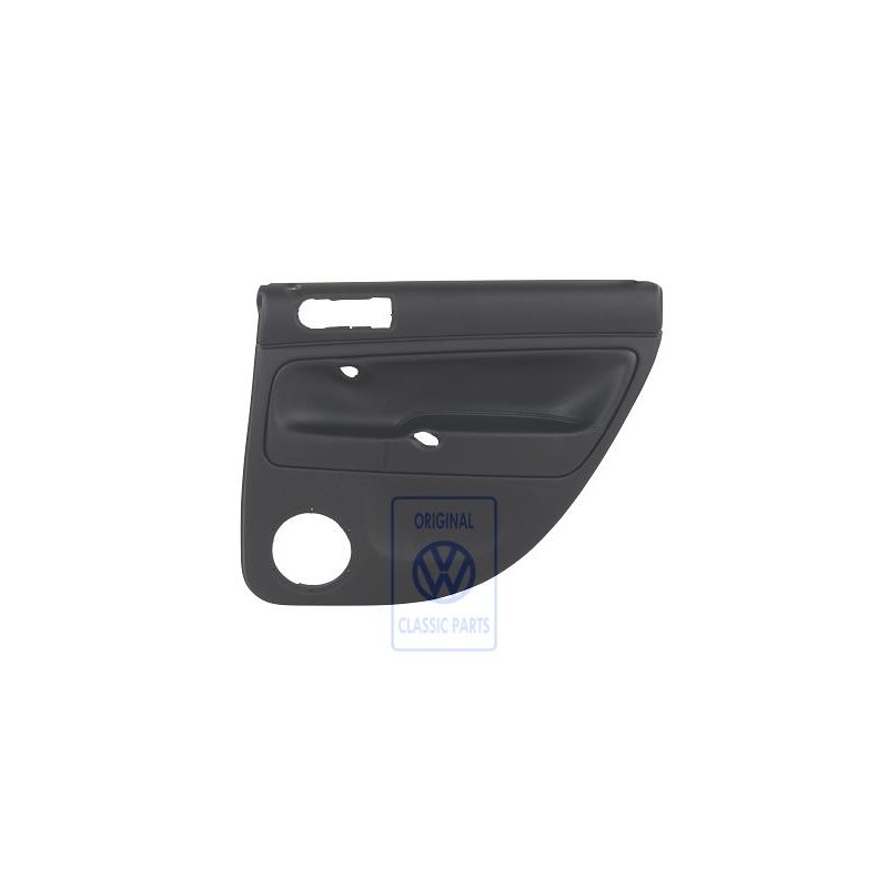 Original VW Door Trim (Leather/Leatherette) Black/Black - 3B5867212BMLLL