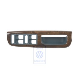 Original VW Handle Shell, Upper Part Tamo (Root Brown) /Petrol - 3B7867171 SCQ