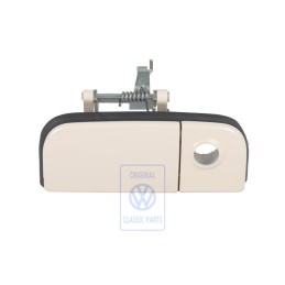 Original VW Ext Door Handle, Black Without Lock Cylinder Primed - 6K9827565H GRU