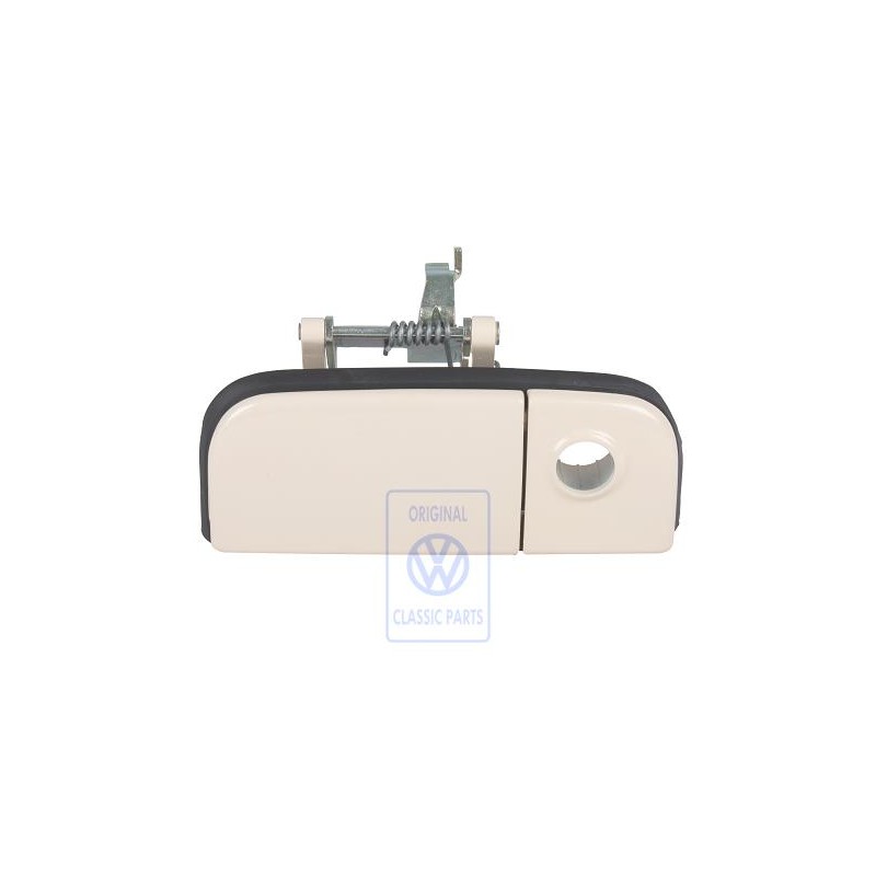 Original VW Ext Door Handle, Black Without Lock Cylinder Primed - 6K9827565H GRU