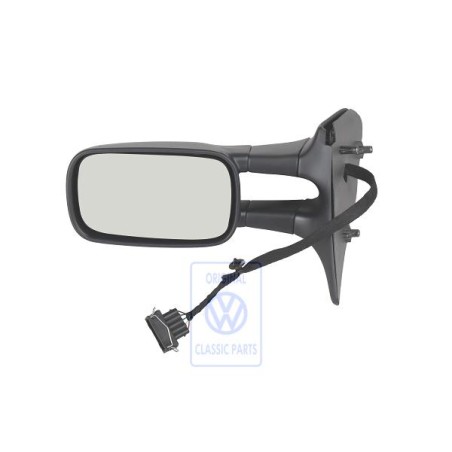 Genuine VAG NOS Left Outer Flat Convex Mirror – Fits VW Scirocco, OEM 531857501C, Made In Germany
