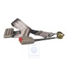 Original VW Lap Belt And Belt Lock Flannel Grey - 6N0857487 HCQ