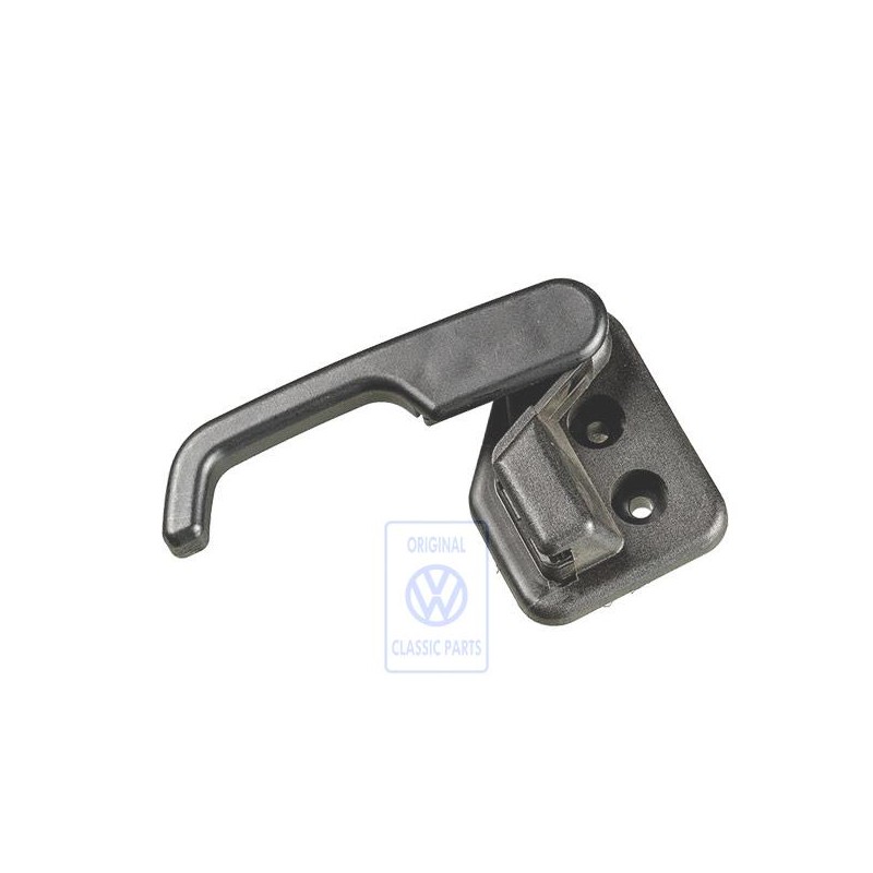 Original VW Grip For Lid Lock Cable Satin Black - 6N1823533 B41