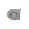 Original VW Switch For Exterior Mirror Adjustment Flannel Grey - 6N2959565B U71