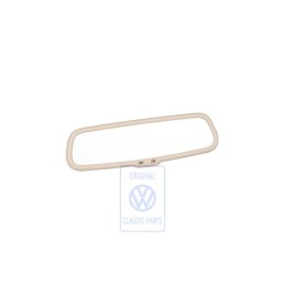 Original VW Interior Mirror, Automatic Anti-Dazzle Light Beige - 6Q0857511B 8YS