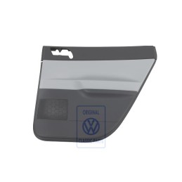 Original VW Door Trim Fabric/Leatherette Silver Grey/Anthracite - 6Q6867212GGSSS