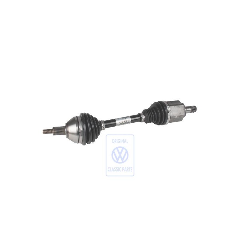 Original VW Jointed Shaft With Universal Joint And Absorber Weight - 6QD407271F