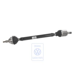 Original VW Jointed Shaft With Universal Joint And Absorber Weight - 6QD407272K