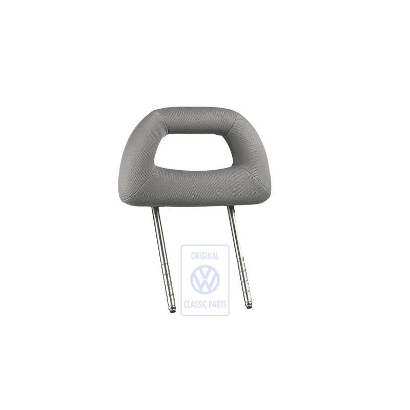 Original VW Head Restraint With Cover Adjustable Cloth Grey - 6X0881901 3EU