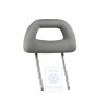 Original VW Head Restraint With Cover Adjustable Cloth Grey - 6X0881901 3EU