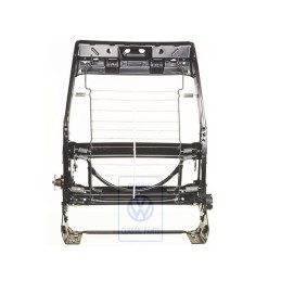 Original VW Backrest Frame With Adjustable Lumbar Support - 701881045AD