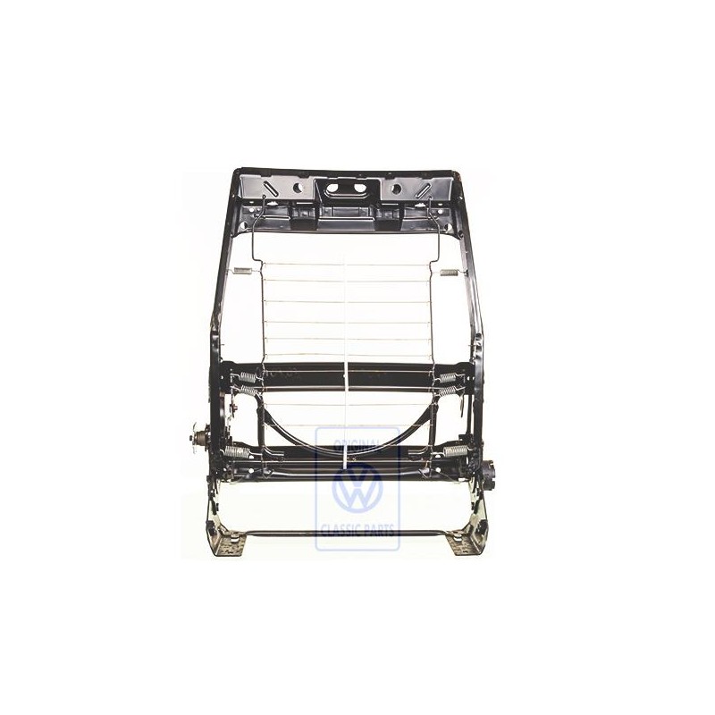 Original VW Backrest Frame With Adjustable Lumbar Support - 701881045AD