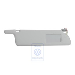 Original VW Sun Visor With Illuminated Mirror And Cover Beige - 705857552G 9ZZ