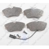 Original VW 1 Set: Brake Pads With Wear Indicator For Disc Brake - 7D0698151G