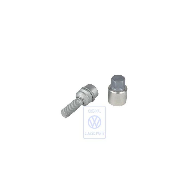 Original VW Wheel Bolt, Anti-Theft, With Adapter Code Keys - 7L0698139A 784