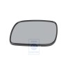 Original VW Mirror Glass Convex With Carrier Plate Automatic - 7L6857521E